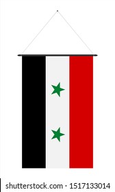 icon flag of syria vertical