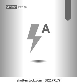 icon flash auto for Web and Mobile