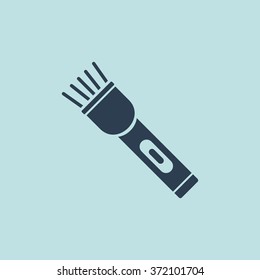 Icon of Flash Light. EPS-10.