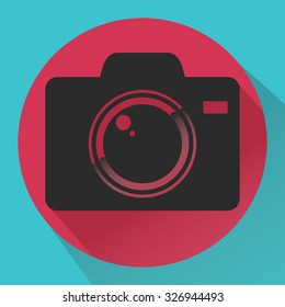 Icon flat camera