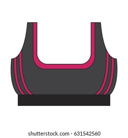 Icon in flat design Sports top