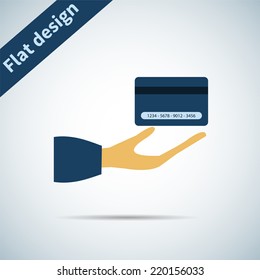 Icon flat  element design for use in your business projects
