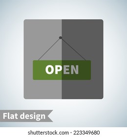 Icon flat  element design for use in your business projects