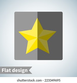 Icon flat element design for use in your business projects