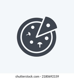 Icon Flat Lay Photography. suitable for Art symbol. Glyph Style. simple design editable. design template vector. simple illustration