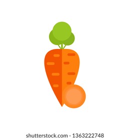 Icon in flat style. Vector illustration for food stores, websites and web applications.
