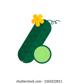 Icon in flat style. Vector illustration for food stores, websites and web applications.