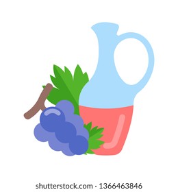 Icon in flat style. Vector illustration for food stores, websites and web applications.