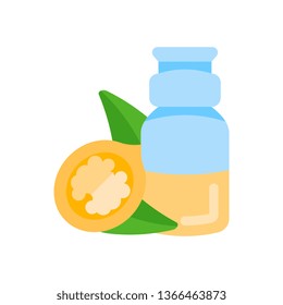 Icon in flat style. Vector illustration for food stores, websites and web applications.