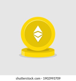 Icon ETC Flat Vector Illustration. flat logo isolated
