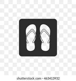 Icon flip flops.