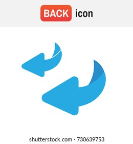 Icon Flip Turn. Flip Over Or Turn Vector