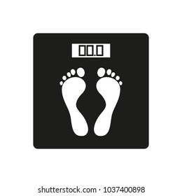 Icon of floor scales.