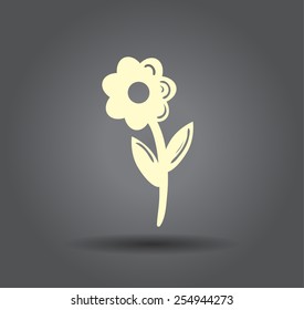 icon of the flower