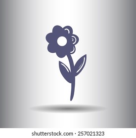 icon of the flower