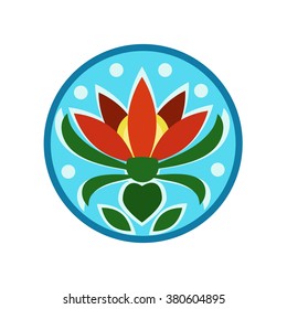 the icon is a flower blossoming  