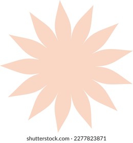 Icon of flower. Editable vector pictogram isolated on a white background. Trendy outline symbols for mobile apps and website design. Premium icons in trendy line style.