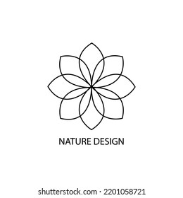 Icon of flower. Editable vector pictograms isolated on a white background. Trendy outline symbols for mobile apps and website design. Premium quality of icons in trendy line style 