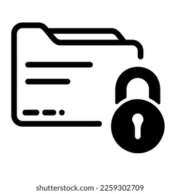 Icon folder Illustration can be used for web app info graphic etc
