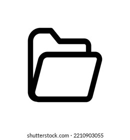 Icon folder line style, icon file line style to website and more