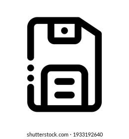Icon Folder With Style Outline 