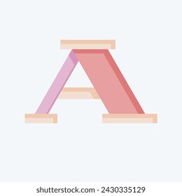 Icon Font. related to Post Office symbol. flat style. simple design editable. simple illustration