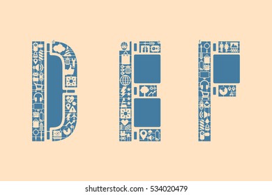 Icon fonts - DEF