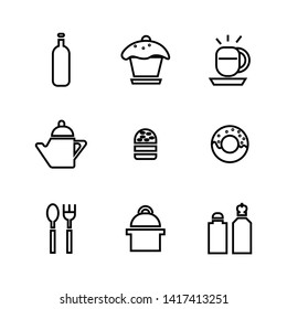icon food and drink simple icon