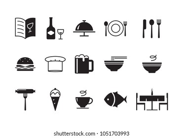 icon food, vector