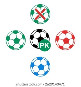 ícone futebol futebol futebol design eps