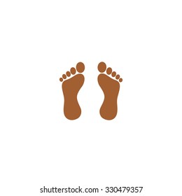 Icon footprints.