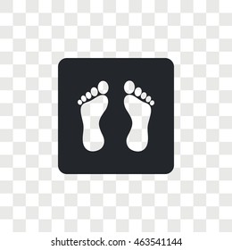 Icon footprints.