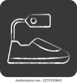 Icon Footwear. related to Black Friday symbol. shopping. simple illustration