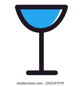 en forma de vidrio azul. adecuado para el diseño de redes sociales y sitios web