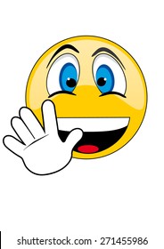 icon in the form of a smiling face