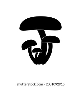 El icono de cuatro setas de diferentes tamaños es negro sobre fondo blanco. Una imagen vectorial.