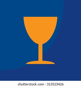 Icon of Fragile symbol, sign 