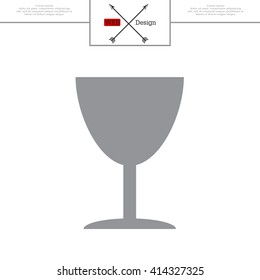 Icon of Fragile symbol, sign 
