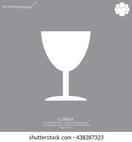 Icon of Fragile symbol, sign 