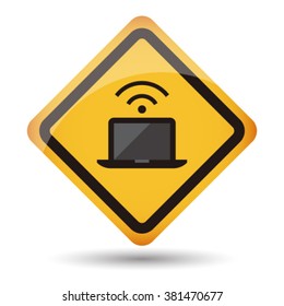 icon free area wifi vector