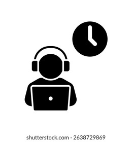 Icon a freelancer, isolated against a clean background.