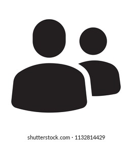 Icon friend request . Logo, design, universal, business, social media. Pixel perfect. Vector Eps10.