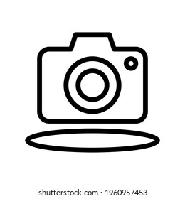 Icon Front Camera With Style Outline