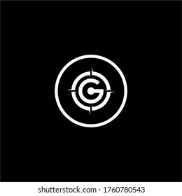 logotipo de icono G simple, moderno