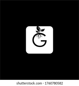 icon G logo simple, modern