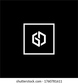 logotipo de icono G simple, moderno