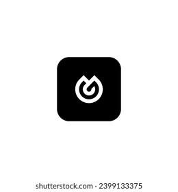 icon g modern, simple, abstract