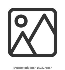 Icon gallery in line style. vector illustration and editable stroke. Isolated on white background.
