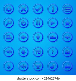 icon game button