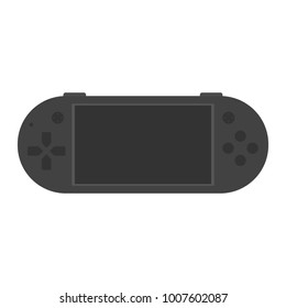 Icon game console with gamepad button